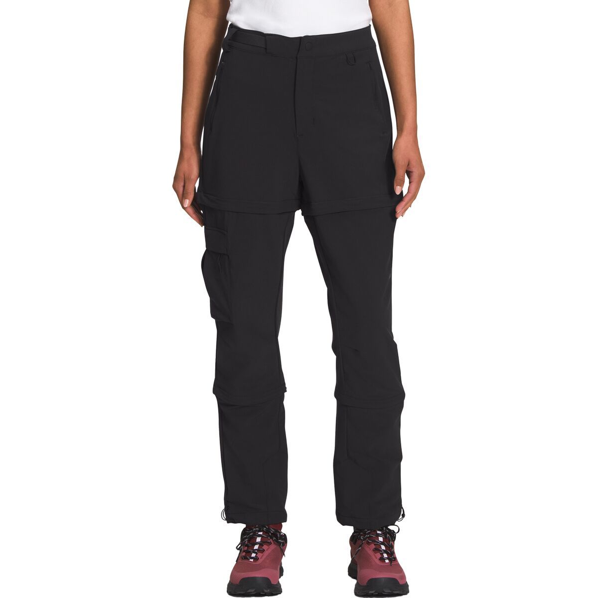 The North Face Bridgeway Zip-Off Pant - Women's TNF Black, 0/Reg