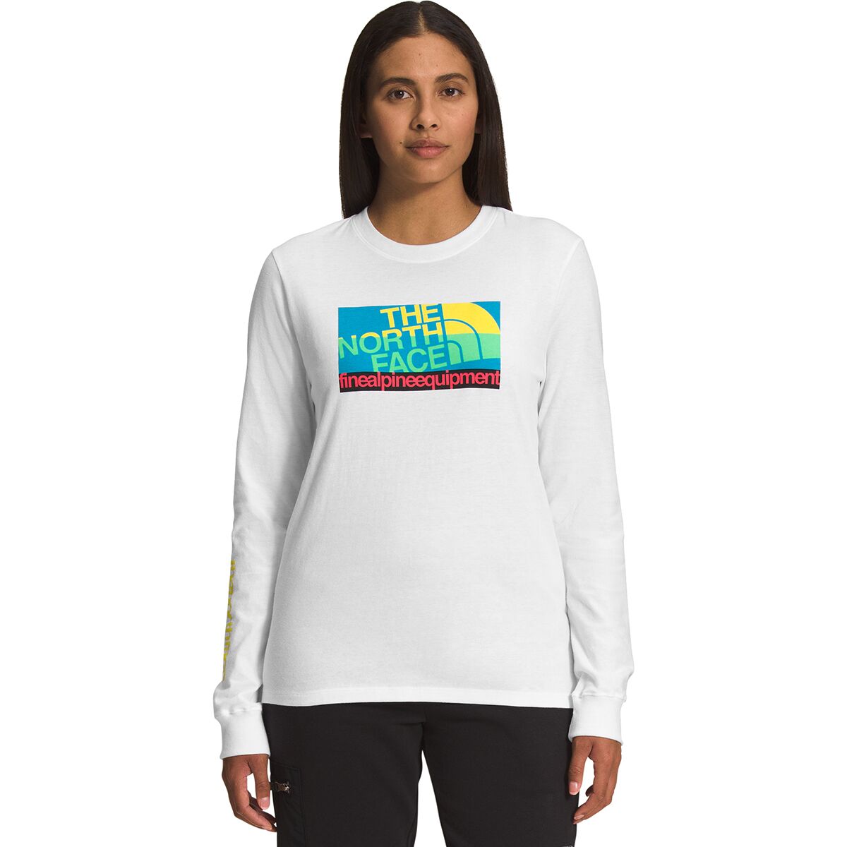 Graphic Injection Long-Sleeve T-Shirt - Women