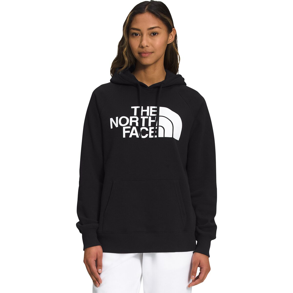 Image of The North Face Half Dome Pullover Hoodie - Women's TNF Black/TNF White, M