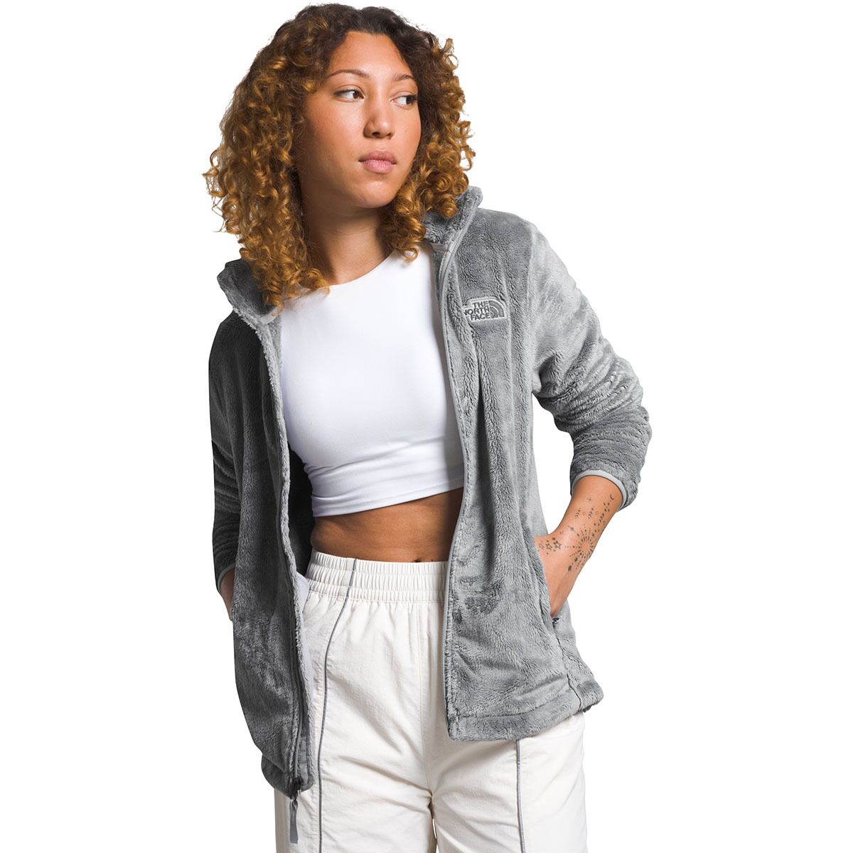 Image of The North Face Osito Jacket - Women's Meld Grey/NPF, XS