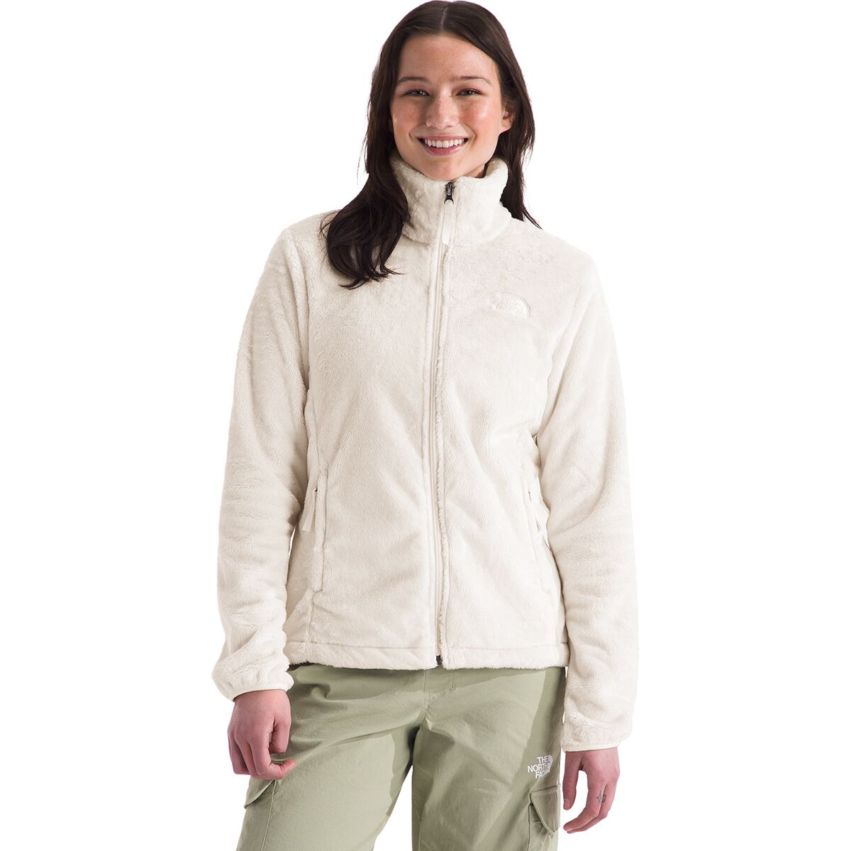 Image of The North Face Osito Jacket - Women's White Dune, XL