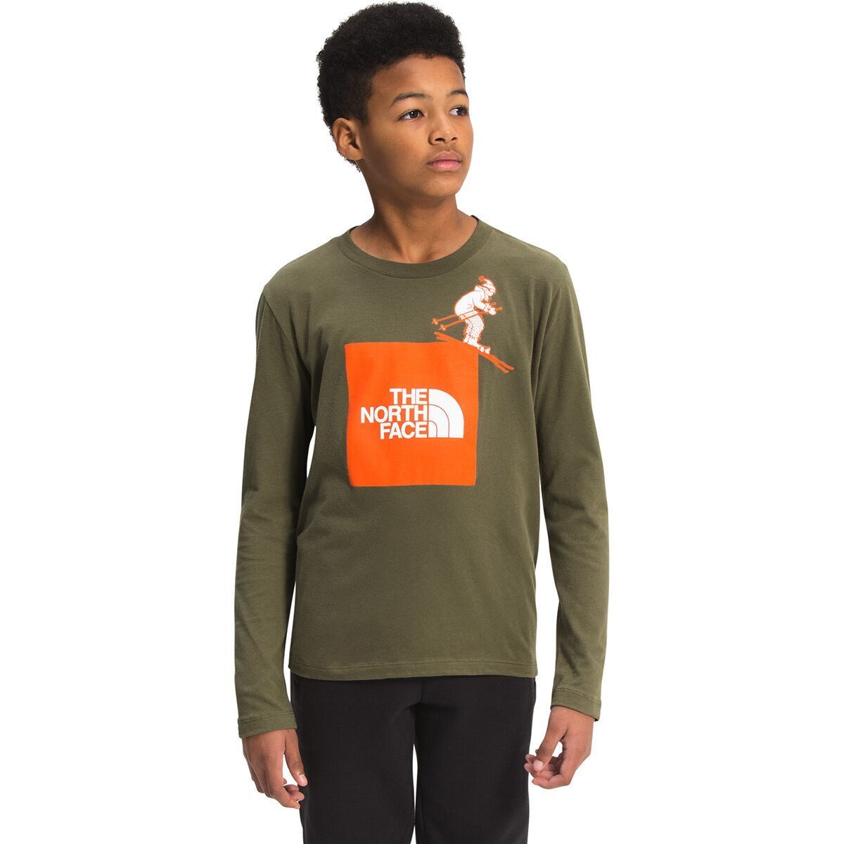 The North Face Graphic Holiday Long-Sleeve T-Shirt - Boys'