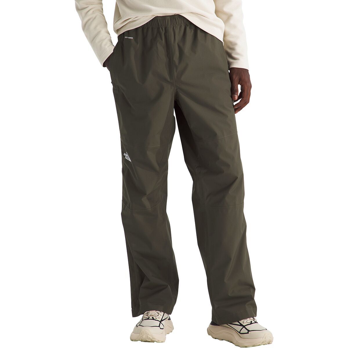 Image of The North Face Antora Rain Pant - Men's New Taupe Green, M/Reg