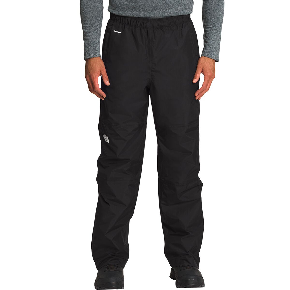 Image of The North Face Antora Rain Pant - Men's TNF Black/NPF, S/Reg