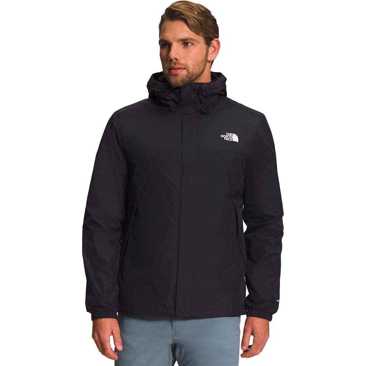 Image of The North Face Antora Triclimate Jacket - Men's TNF Black/Vanadis Grey/NPF, XL