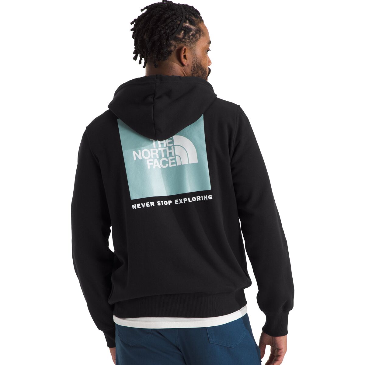 Image of The North Face Box NSE Pullover Hoodie - Men's TNF Black/Art, S