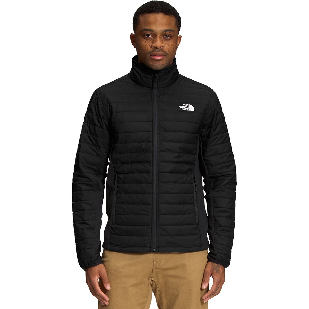 Image of The North Face Canyonlands Hybrid Jacket - Men's TNF Black/NPF, S