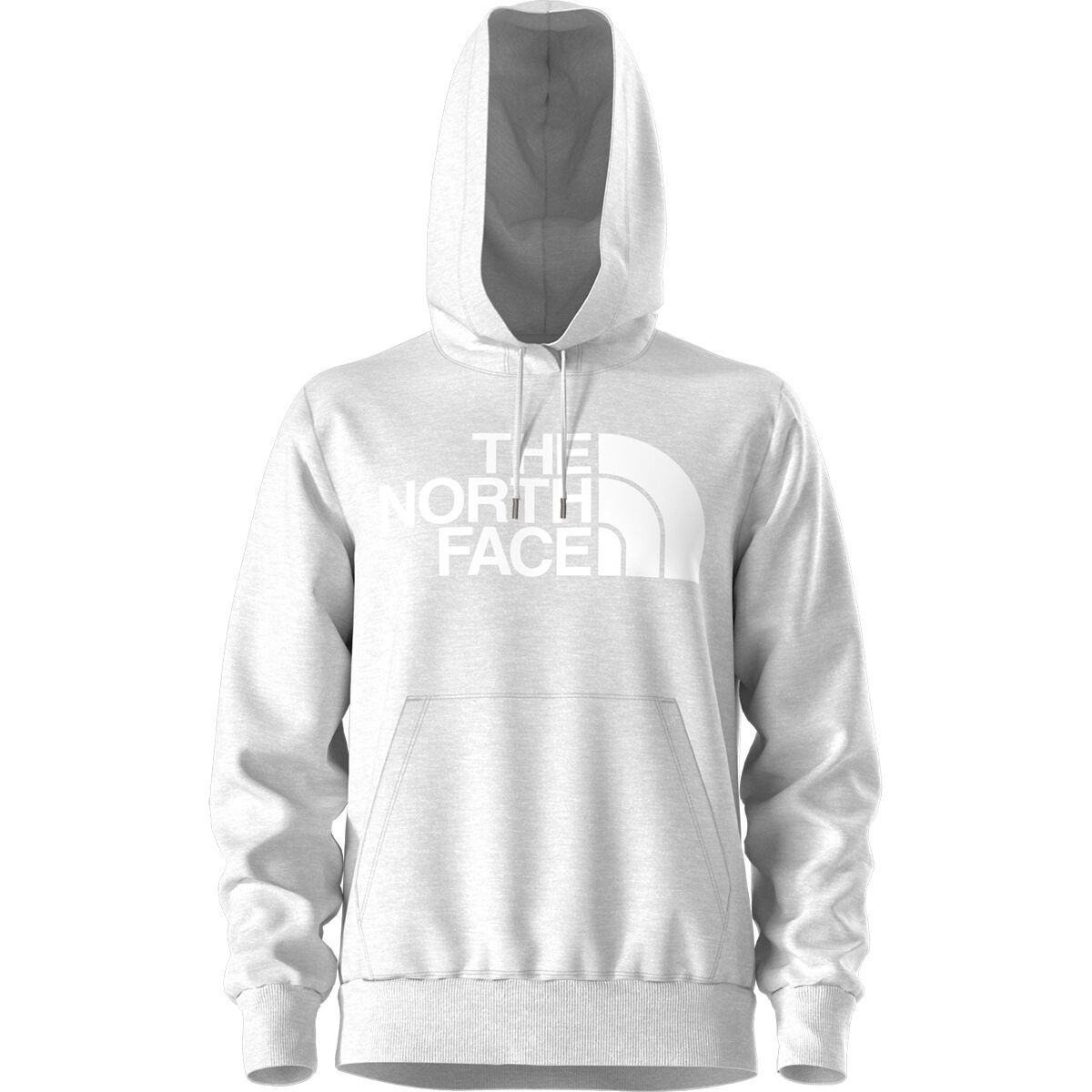 Image of The North Face Half Dome Pullover Hoodie - Men's TNF Light Grey Heather/TNF White, XXL