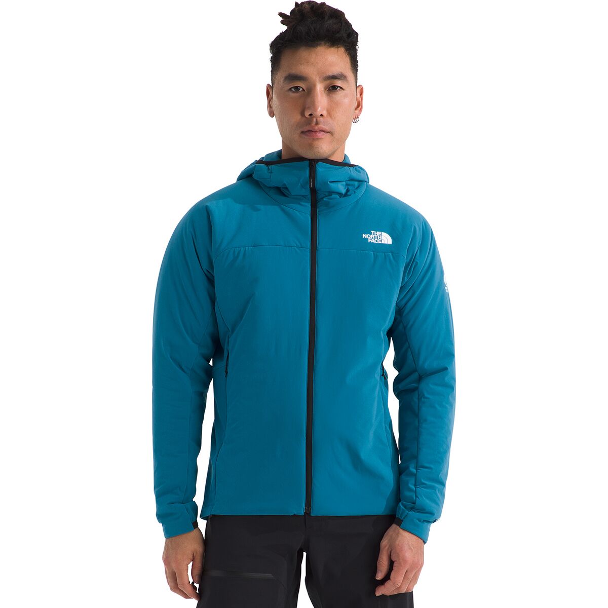 Image of The North Face Summit Casaval Hybrid Hoodie - Men's Dusk Blue, L