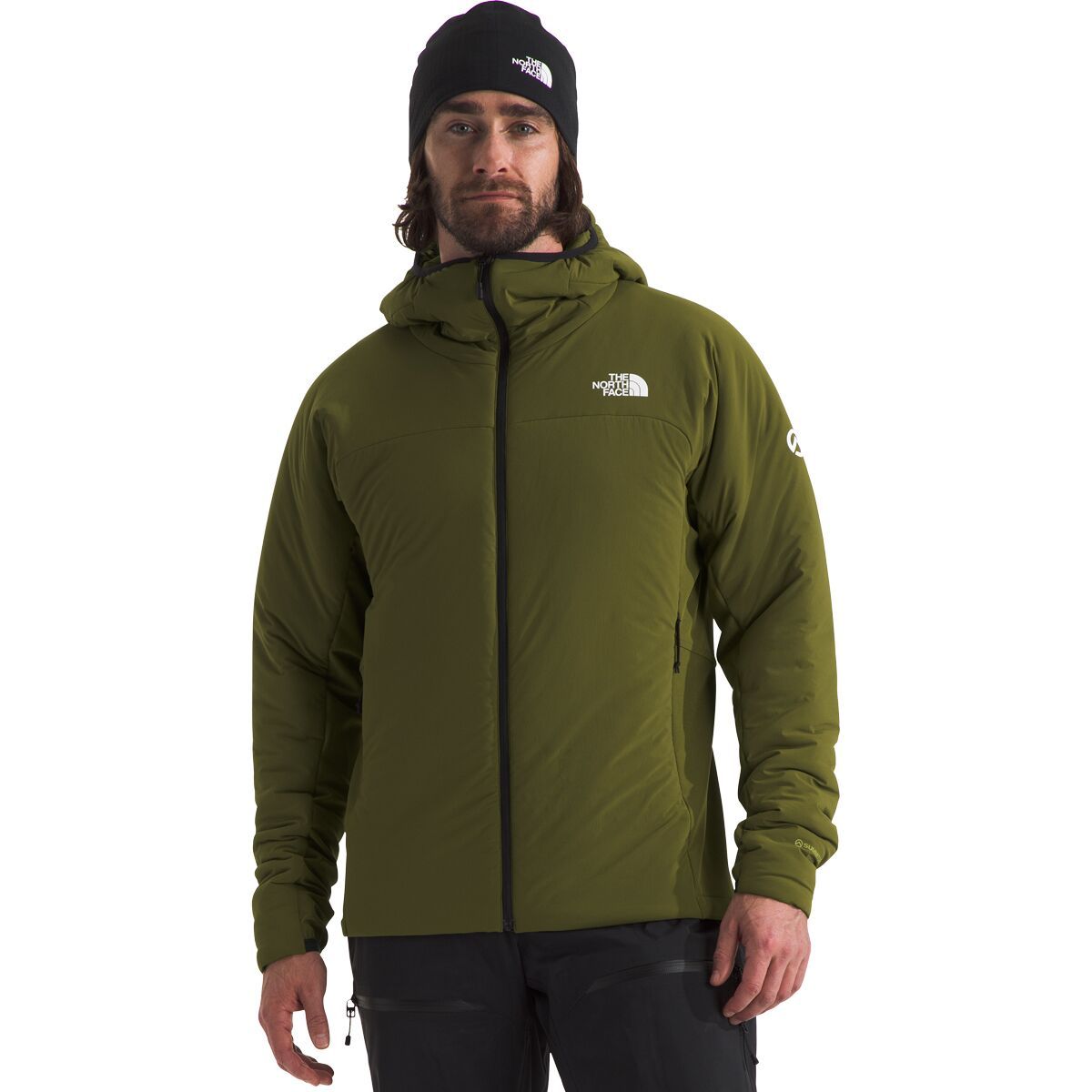 Image of The North Face Summit Casaval Hybrid Hoodie - Men's Forest Olive, M