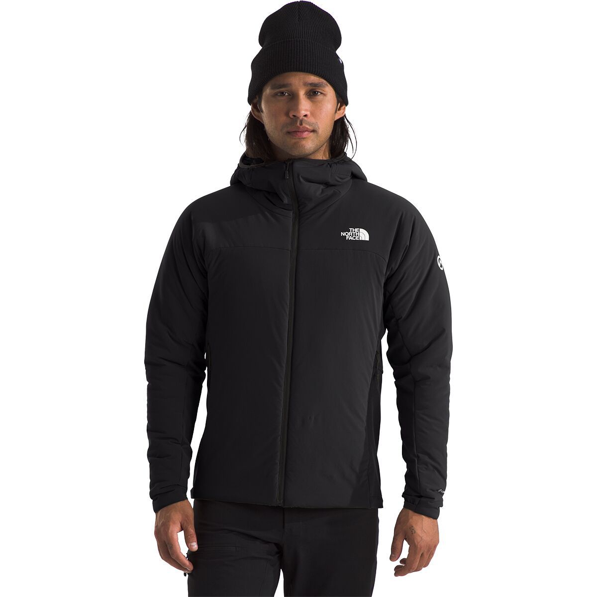 Image of The North Face Summit Casaval Hybrid Hoodie - Men's TNF Black/NPF, XL