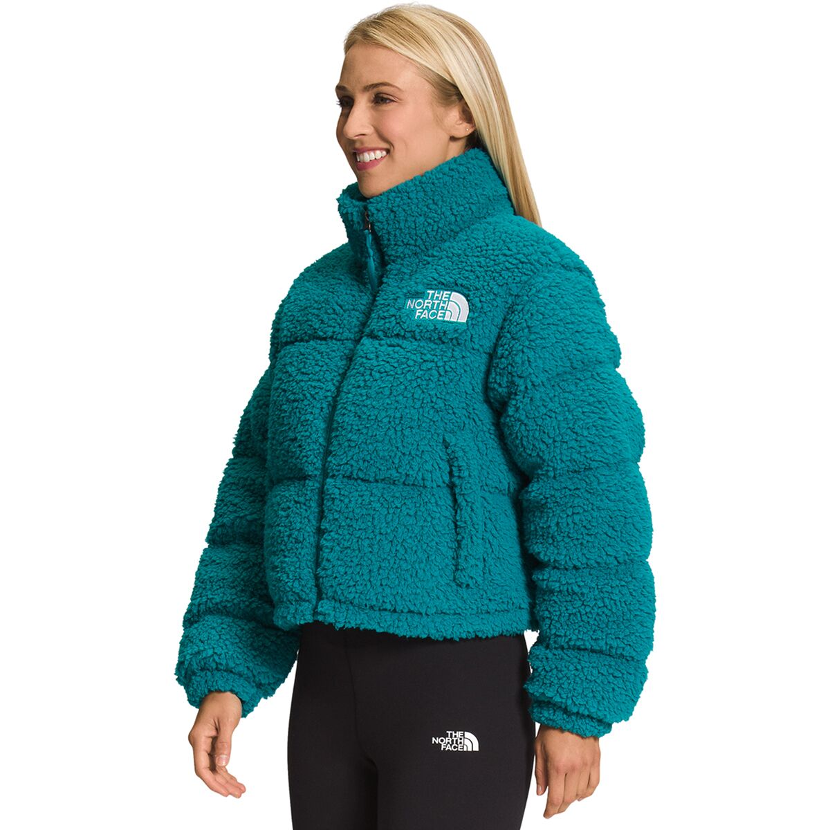 The North Face High Pile Nuptse Jacket - Women's - Clothing The North Face High Pile Nuptse Jacket - Women's - Clothing