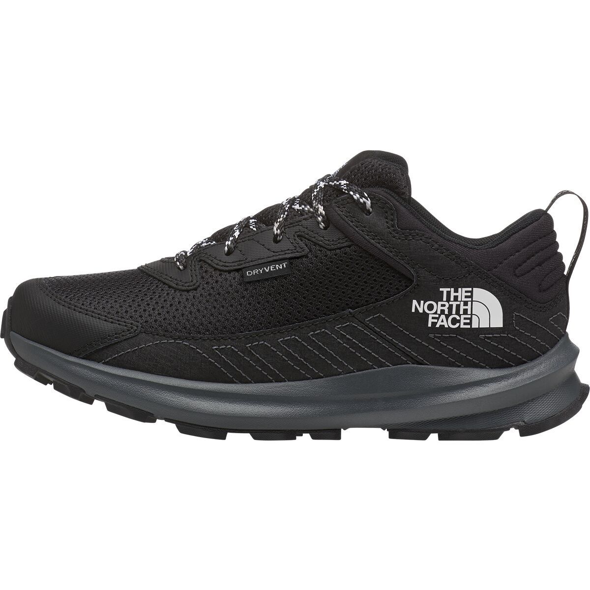 The North Face Fastpack Waterproof Hiking Shoe - Kids' TNF Black/TNF Black
