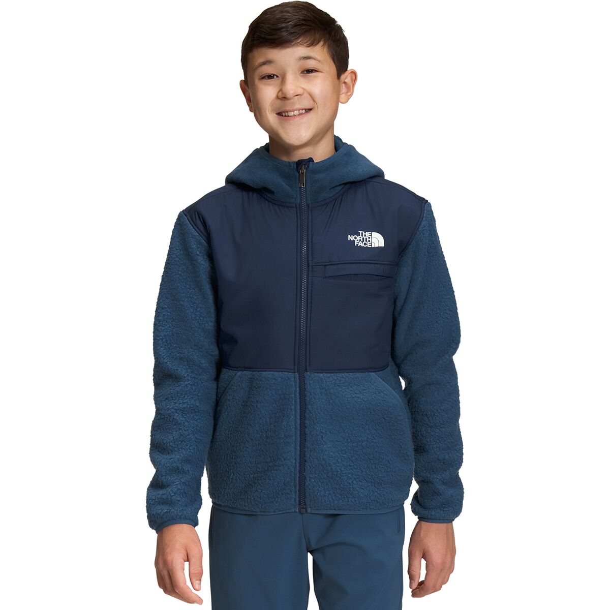 The North Face Boys Forrest Fleece Full-Zip Hooded Jacket