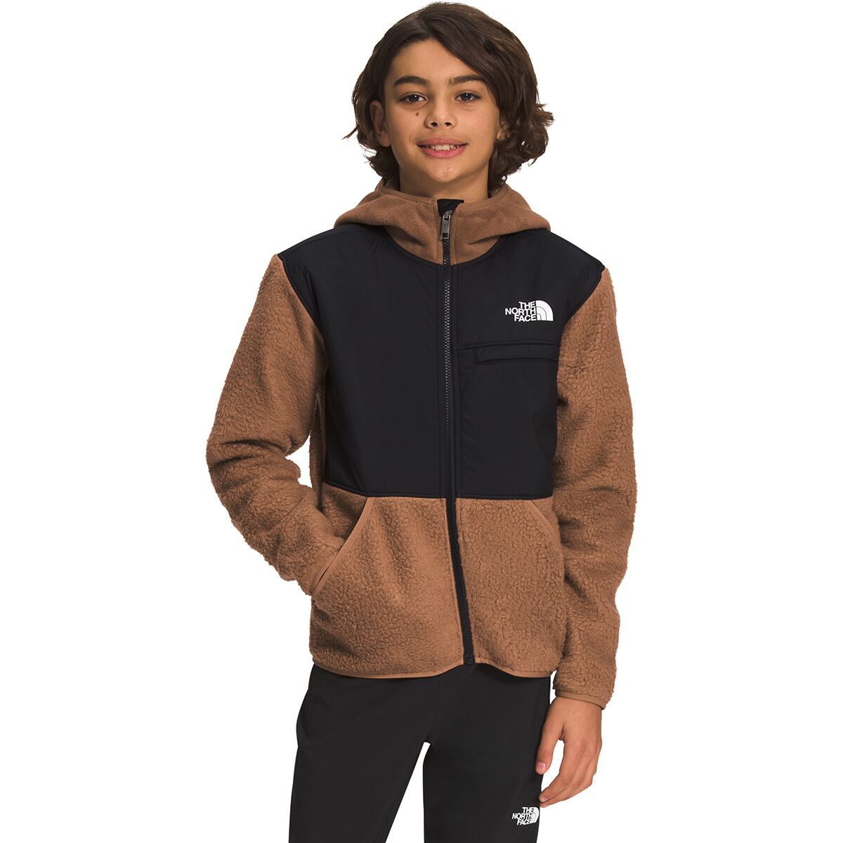 hooded north face fleece