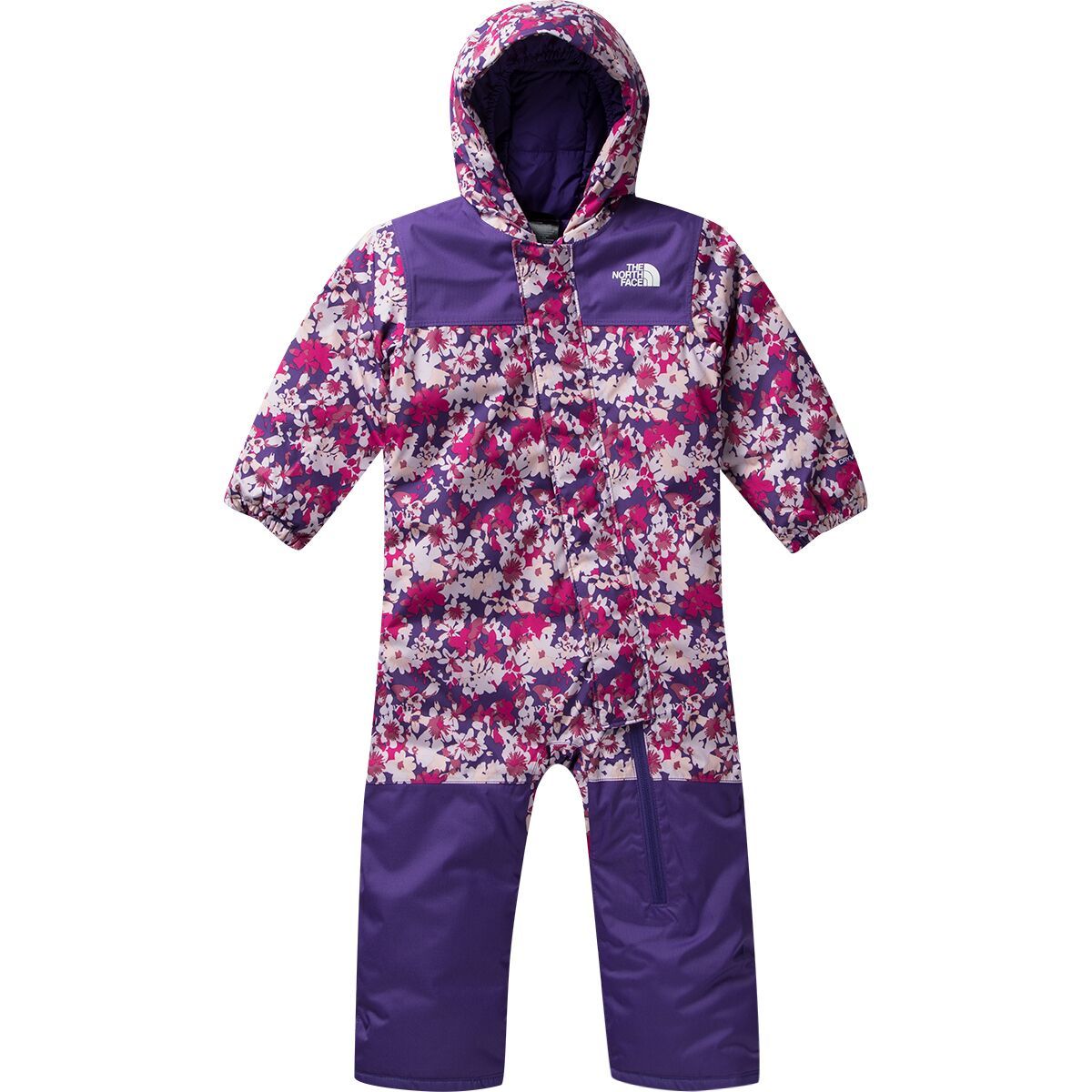The North Face Freedom Snowsuit - Infants' Peak Purple Valley Floral Print, 12M