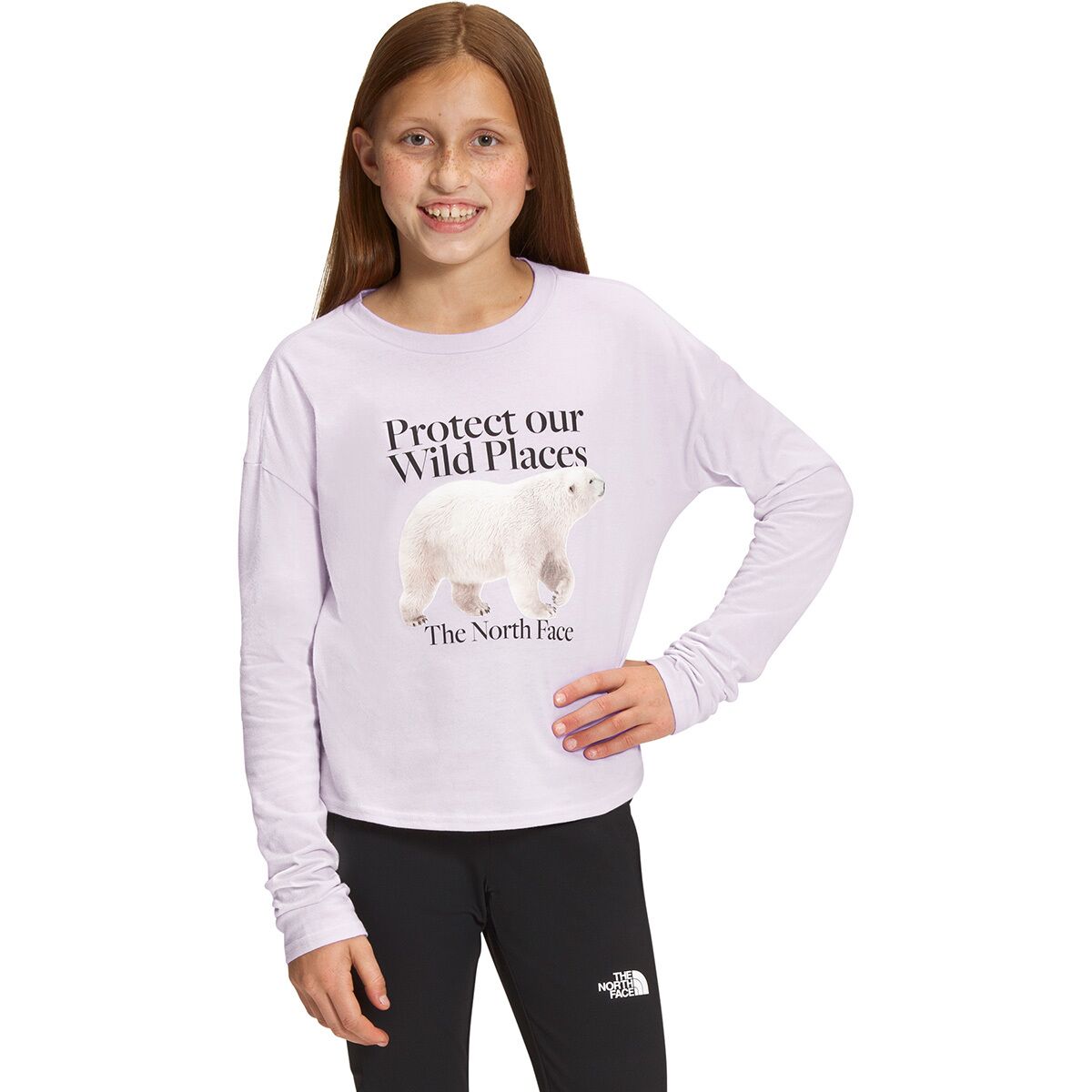 The North Face Graphic Long-Sleeve T-Shirt - Girls'