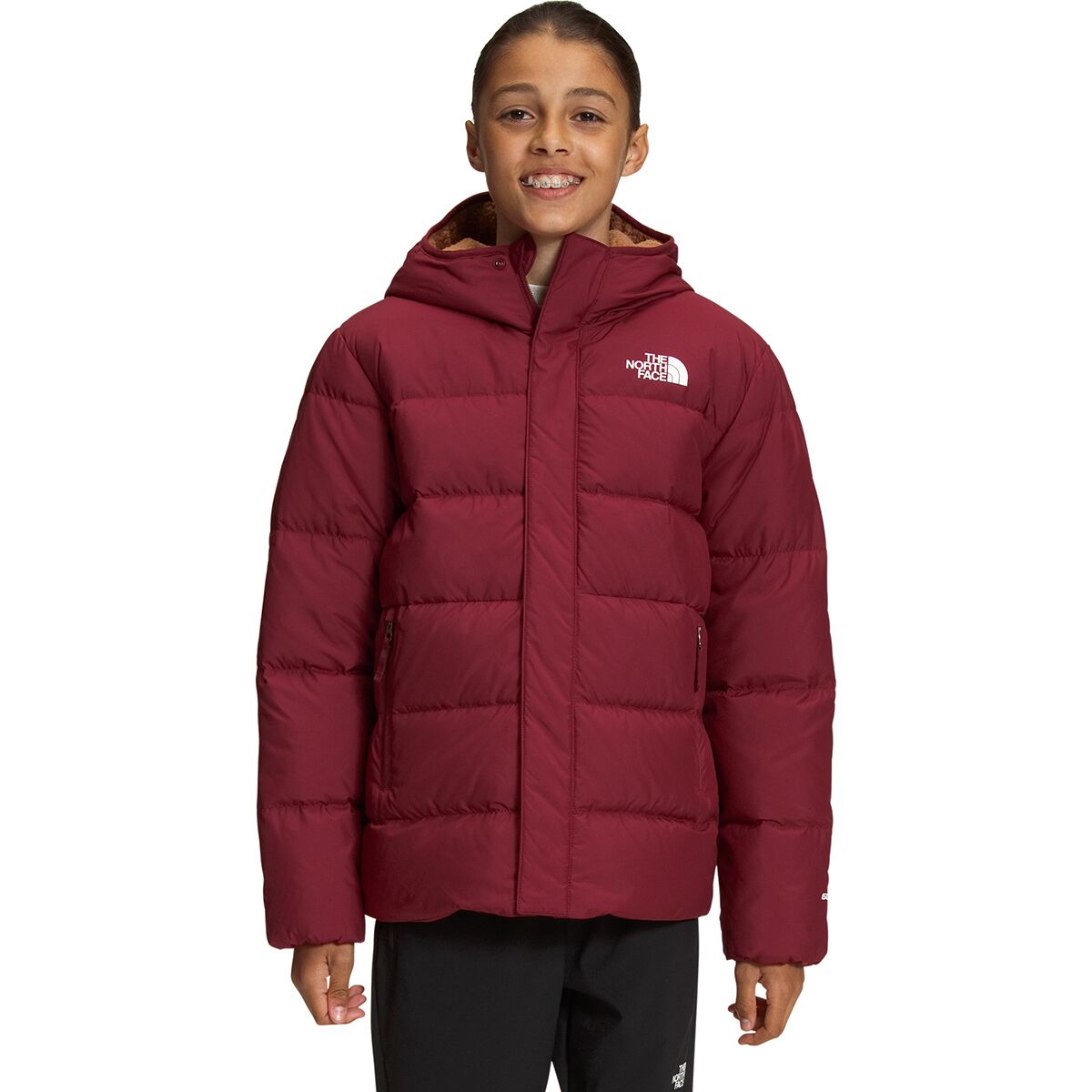 The North Face North Down Fleece-Lined Parka - Boys' Cordovan, M