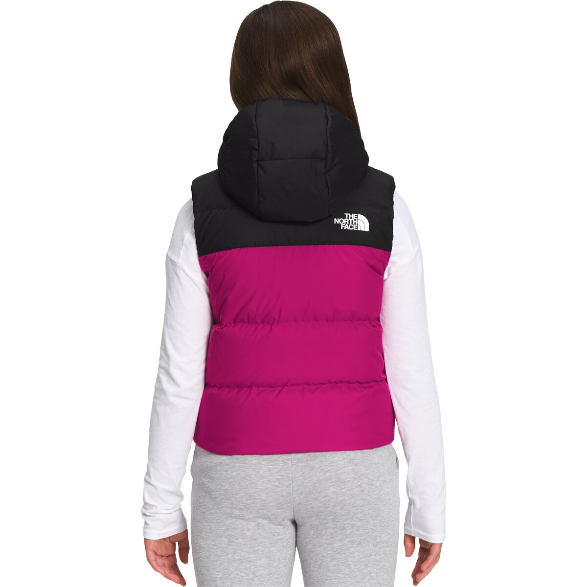 The North Face North Down Reversible Hooded Vest - Girls' - Kids