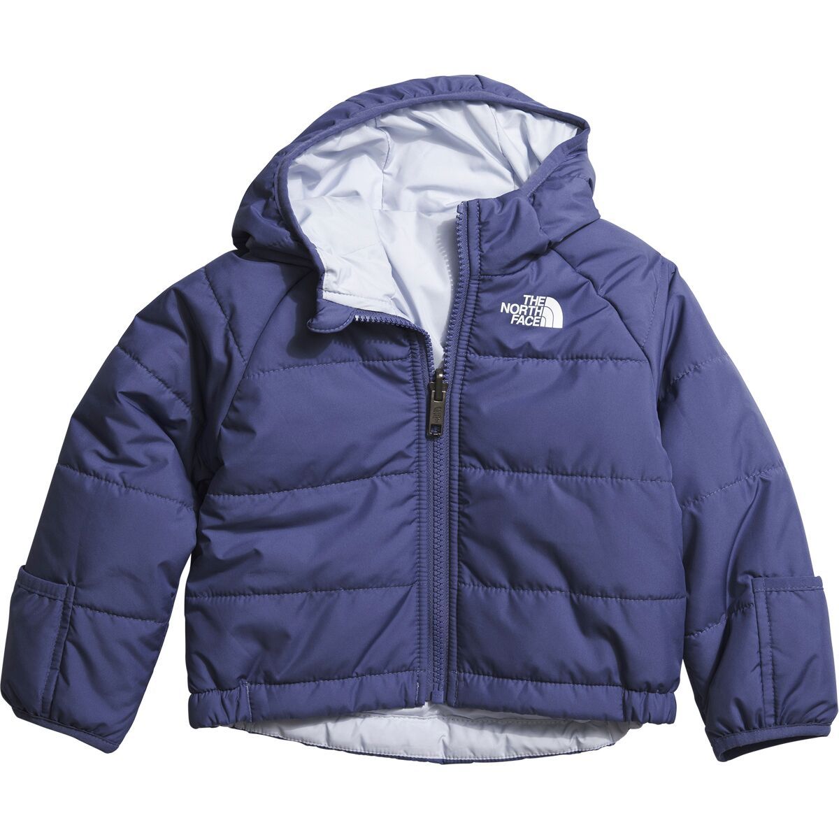 The North Face Perrito Reversible Hooded Jacket - Infants' Cave Blue, 12M