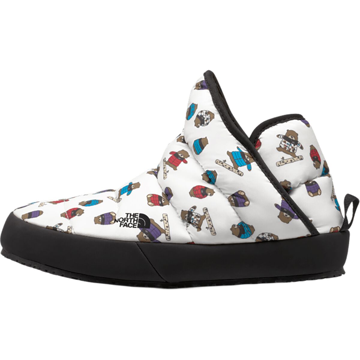 Image of The North Face ThermoBall Traction Bootie - Kids' Nuptse Bears Print Multi, 1.0