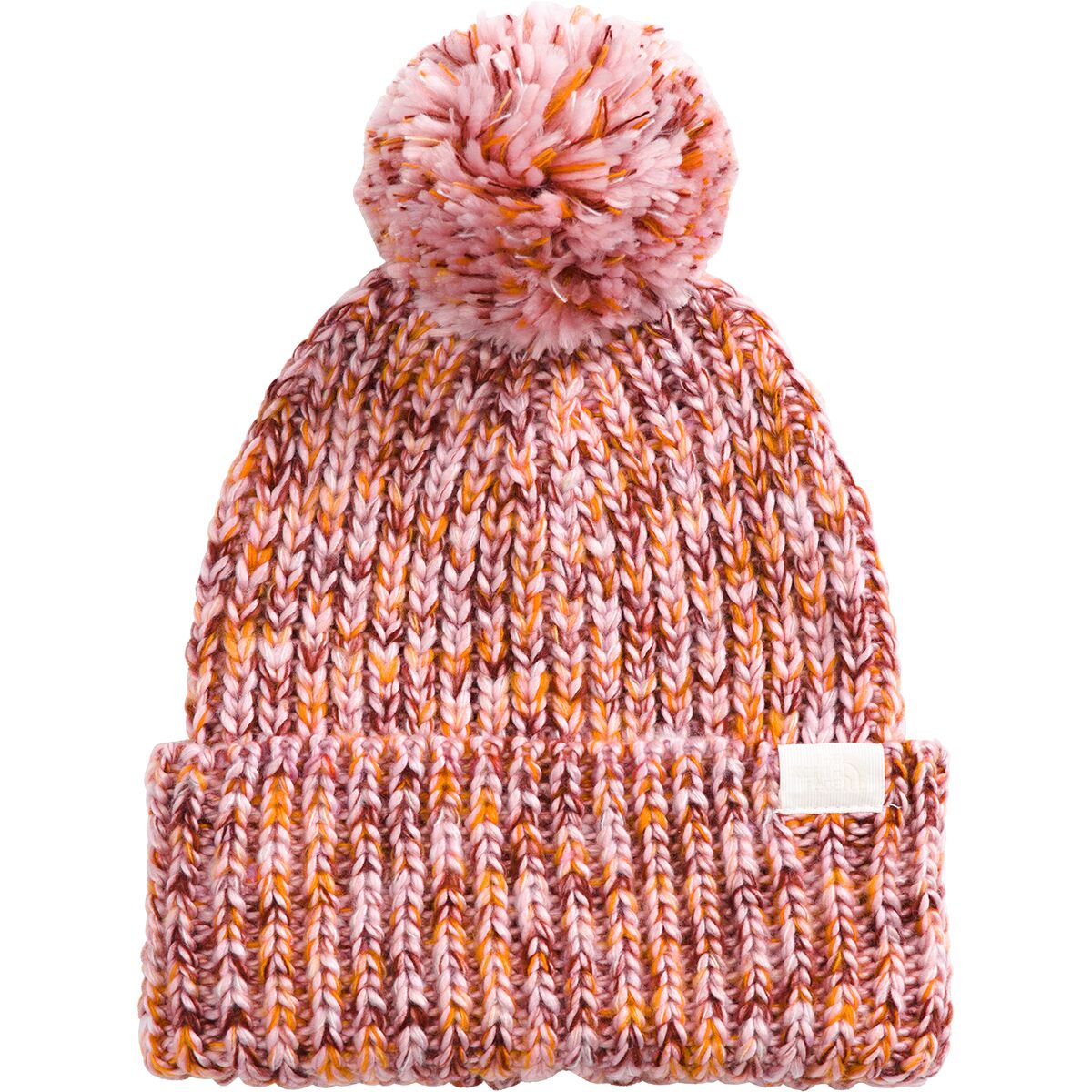 The North Face Cozy Chunky Beanie - Cameo Pink/Multi/Color