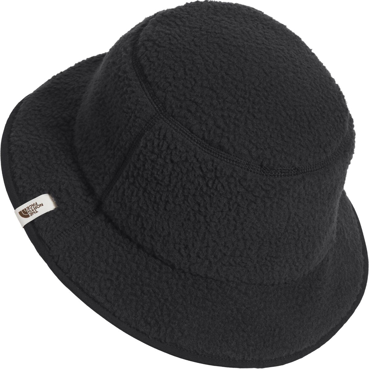 The North Face Polartec Fleece Bucket Hat Black‎ Winter Warm Logo Unisex Buy The North Face Black Cypress Bucket Hat from Next USA main image 4
