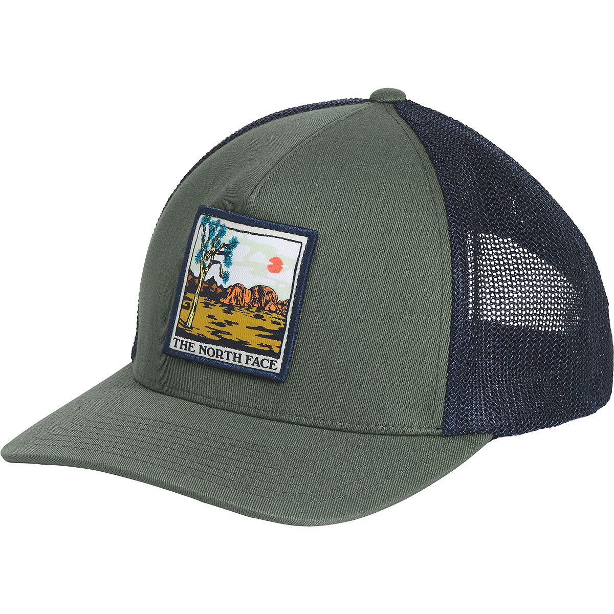 Patched Structured Trucker Hat 