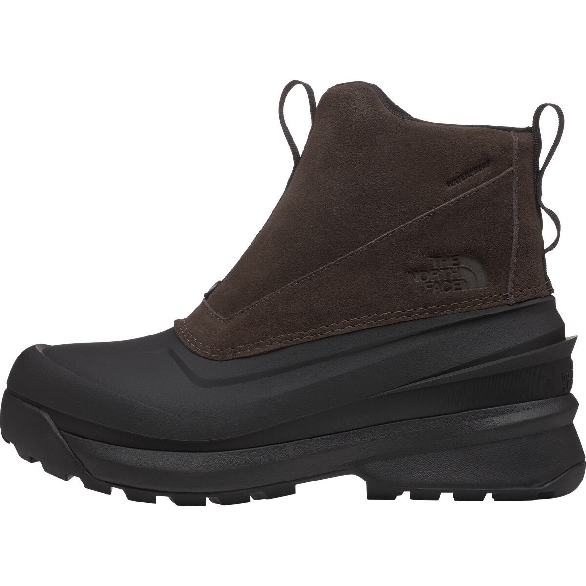 The North Face Chilkat V Zip WP Boot - Men's Coffee Brown/TNF Black, 12.5