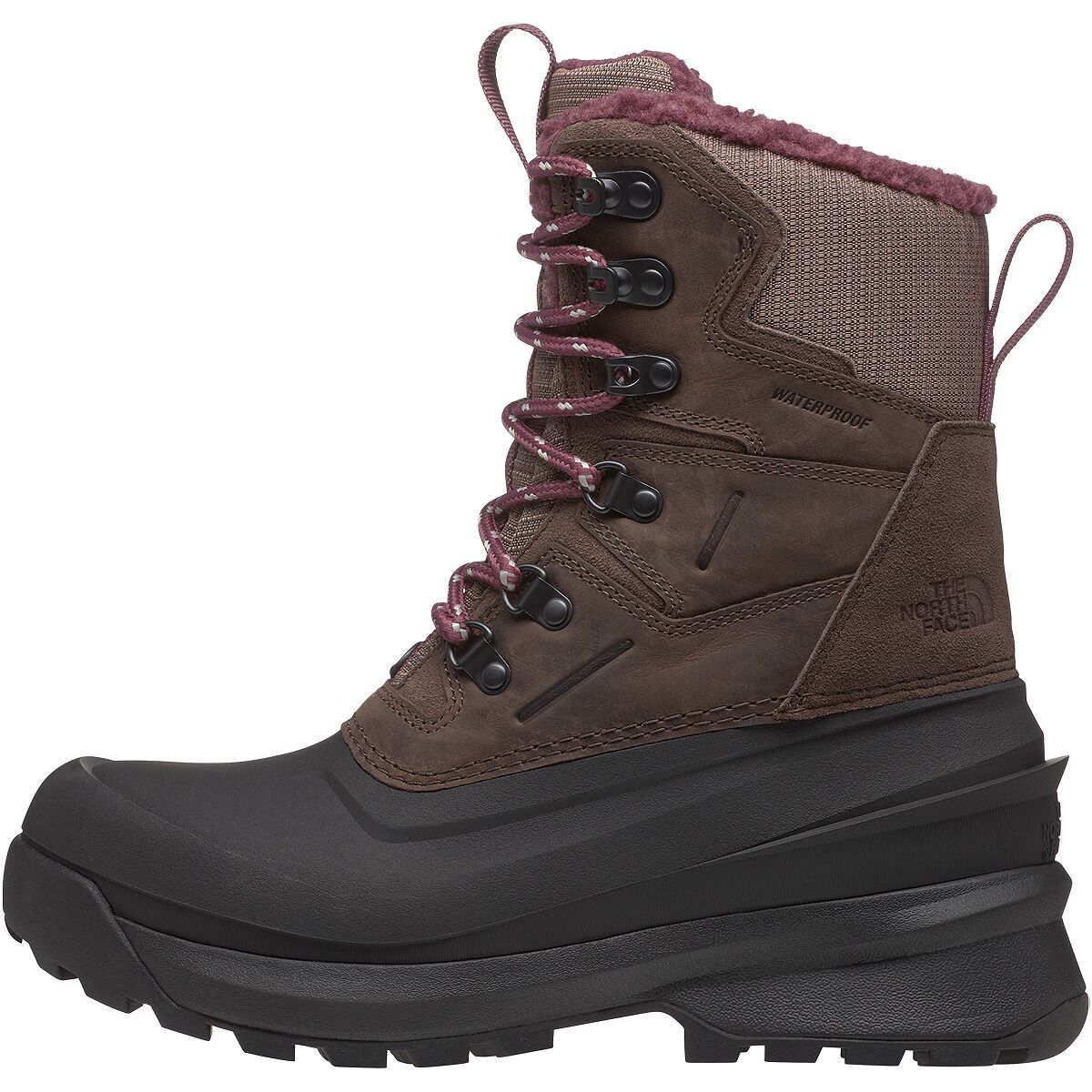 Image of The North Face Chilkat V 400 WP Boot - Women's Deep Taupe/TNF Black, 10.0