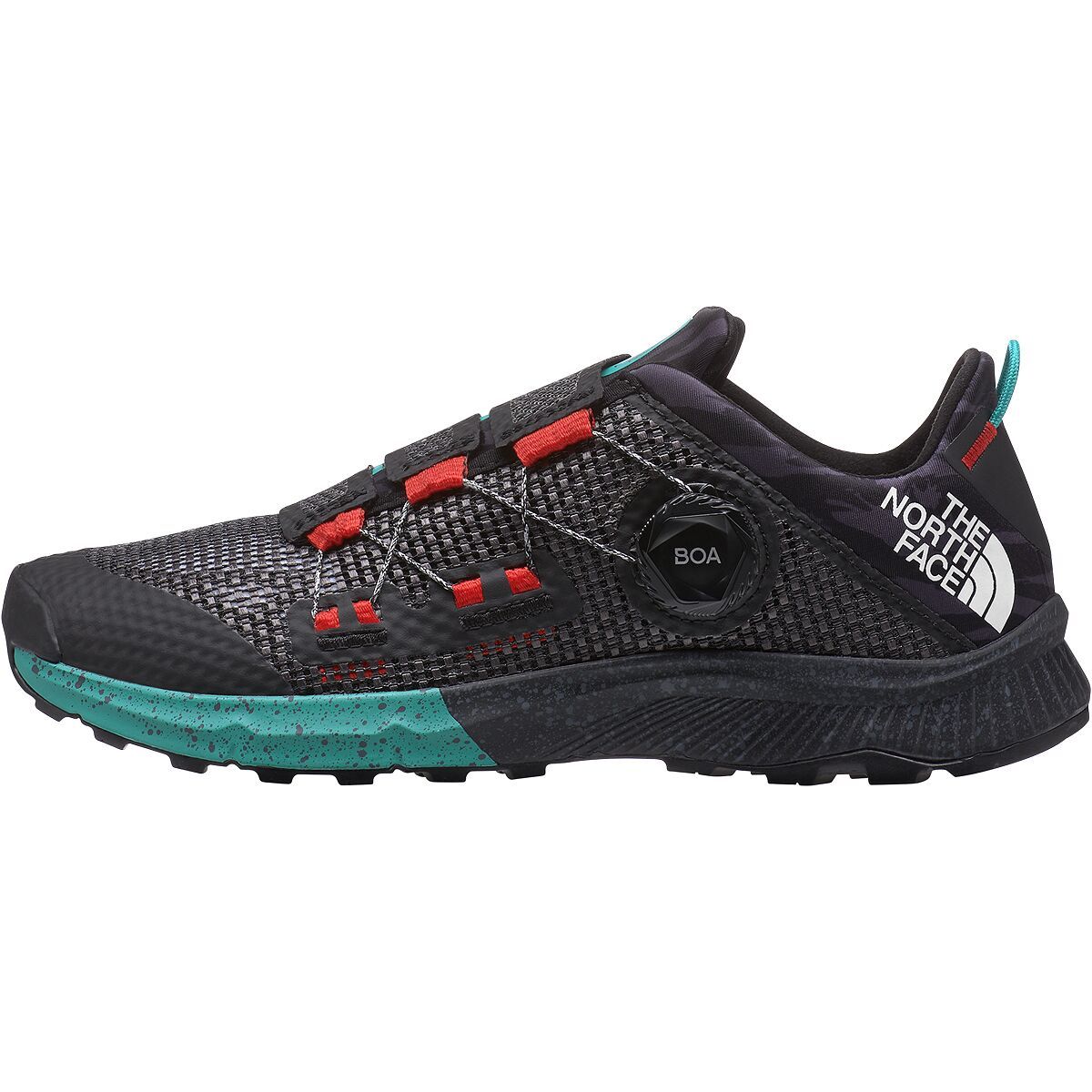 Image of The North Face Summit Cragstone Pro Shoe - Women's TNF Black/TNF Red, 6.0