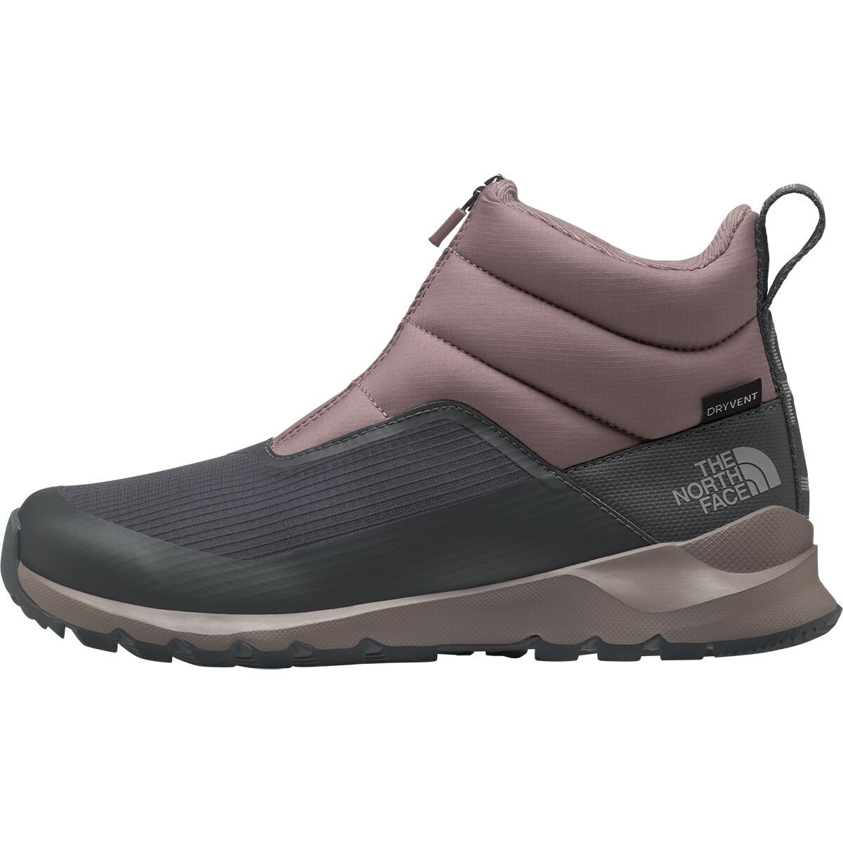 The North Face ThermoBall Progressive Zip II WP Bootie - Women's Fawn Grey/Asphalt Grey, 11.0