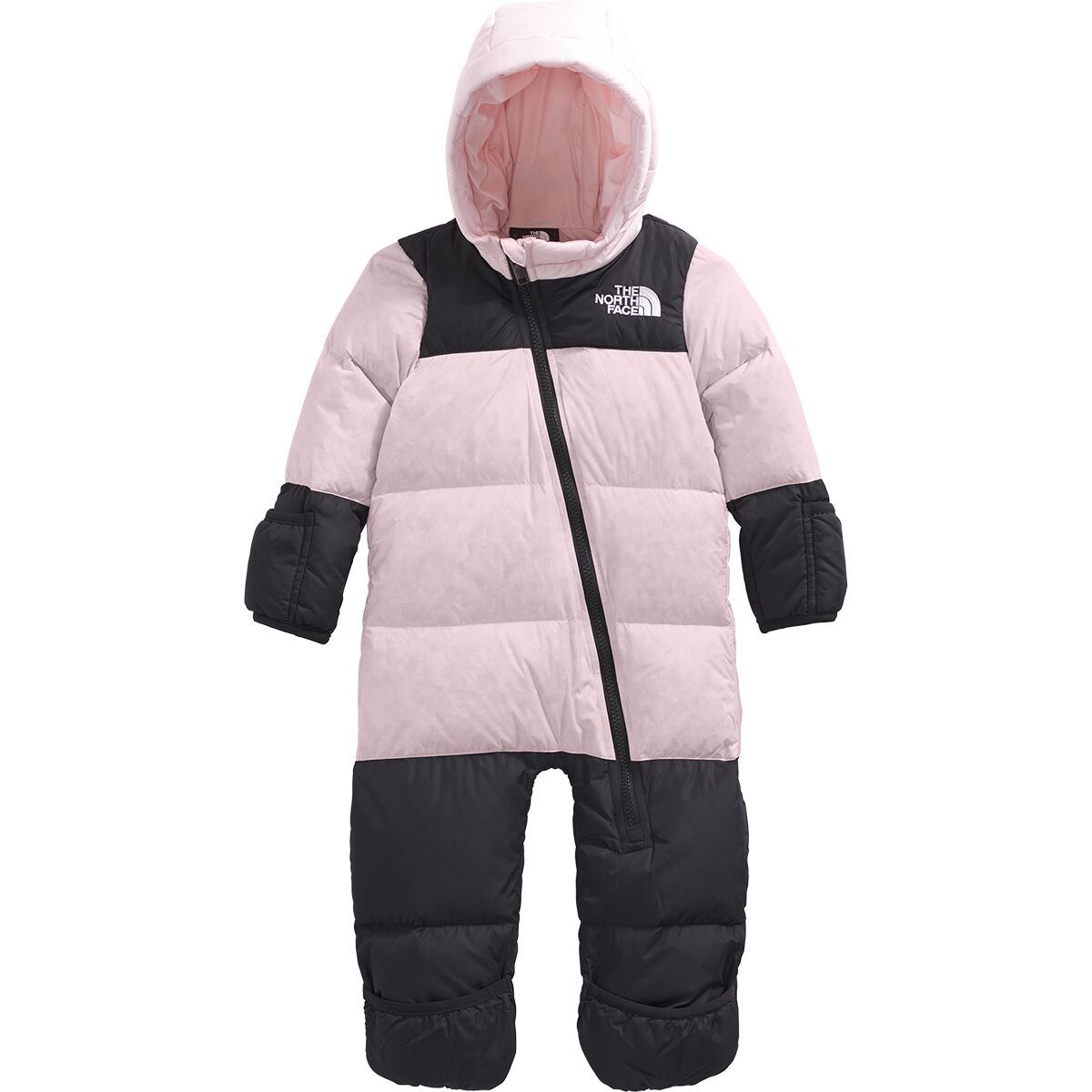 Image of The North Face 1996 Retro Nuptse One-Piece - Infants' Pale Blossom, 12M