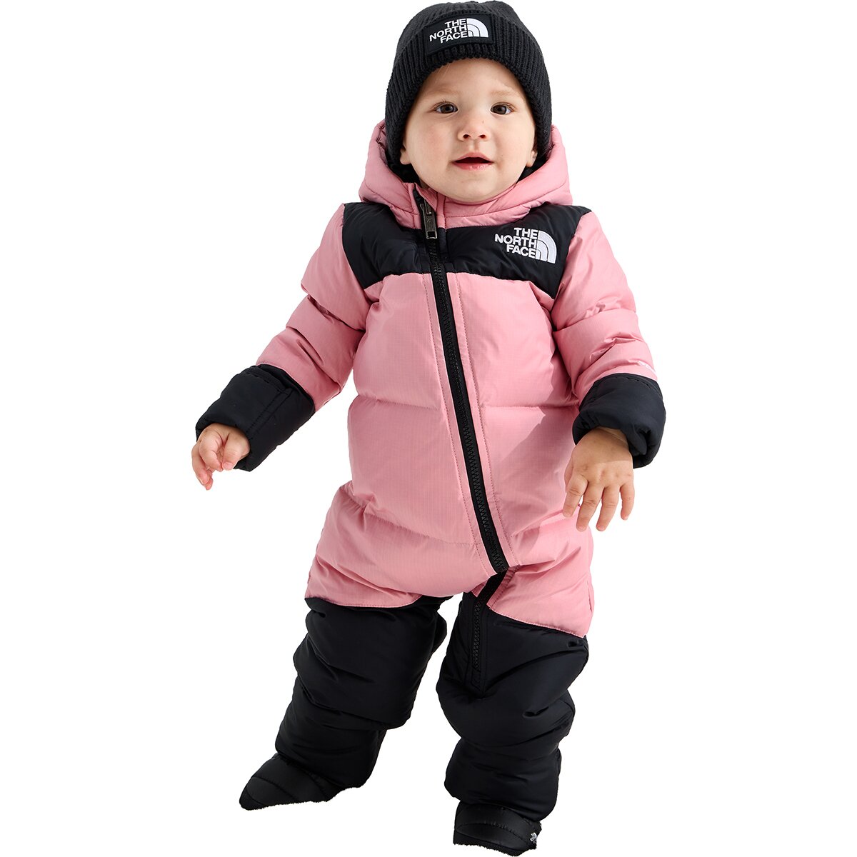 Image of The North Face 1996 Retro Nuptse One-Piece - Infants' Primrose, 24M