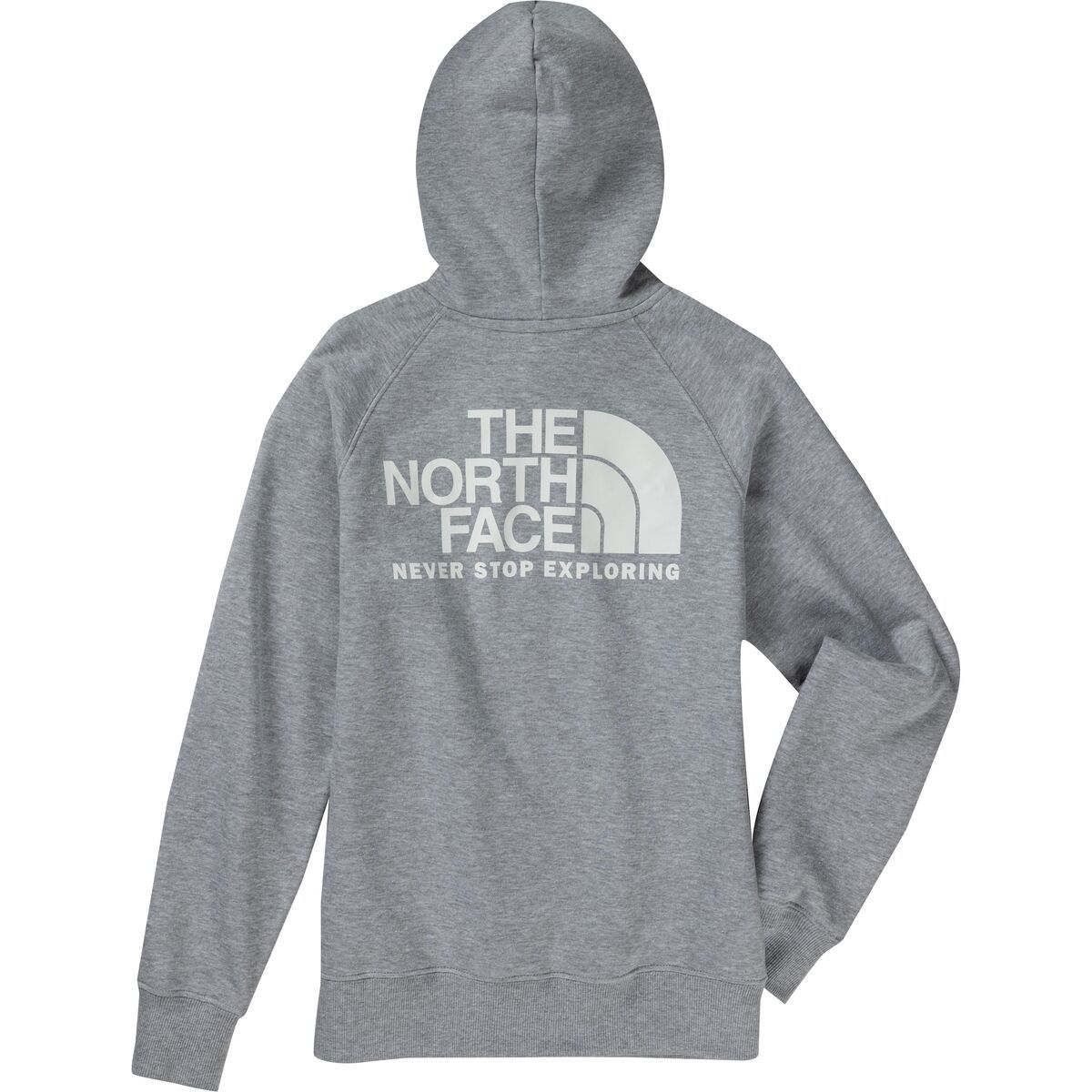 Image of The North Face Throwback Hoodie - Women's TNF Light Grey Heather, M