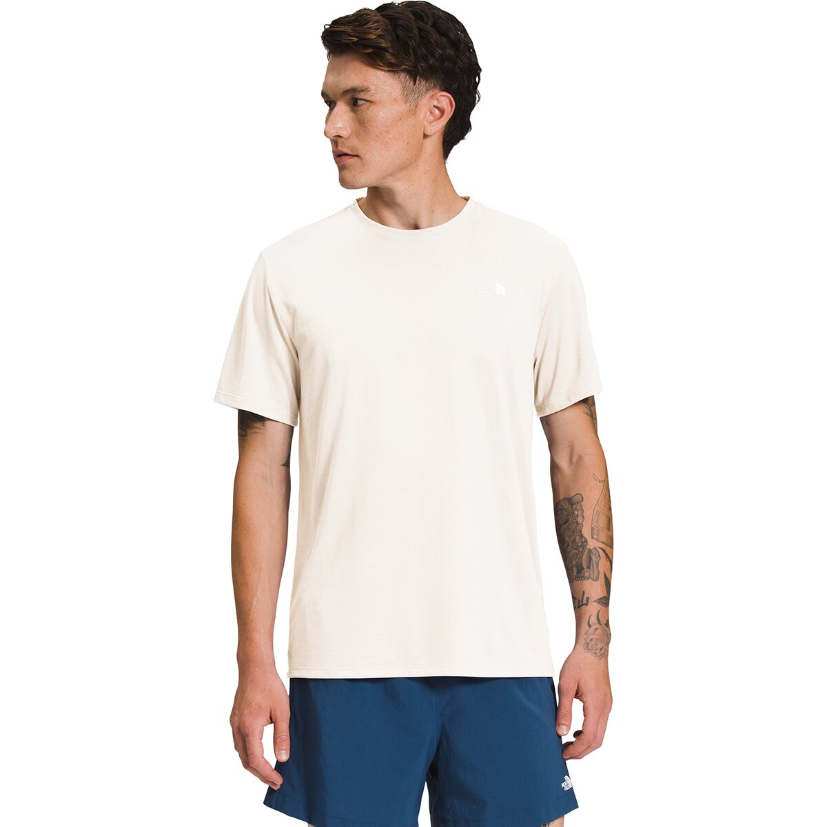 Image of The North Face Elevation Short-Sleeve Shirt - Men's Gardenia White, L