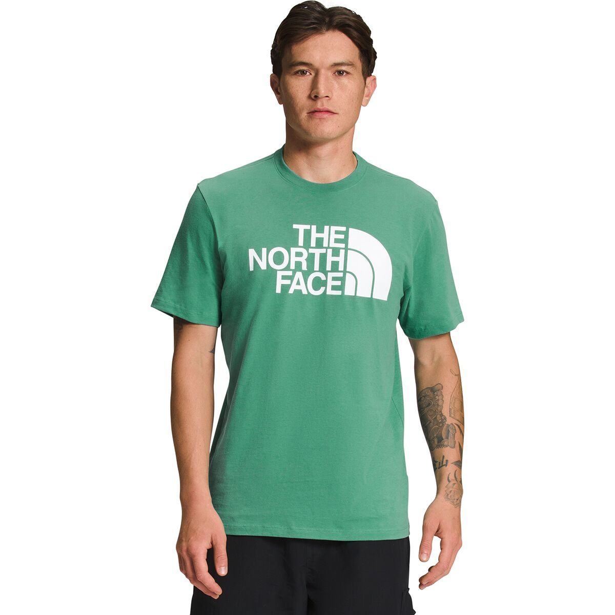 The North Face Half Dome Short-Sleeve T-Shirt - Men's Deep Grass Green, XS