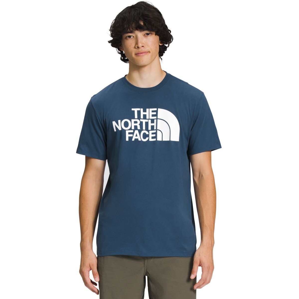The North Face Half Dome Short-Sleeve T-Shirt - Men's Shady Blue/TNF White, 3XL