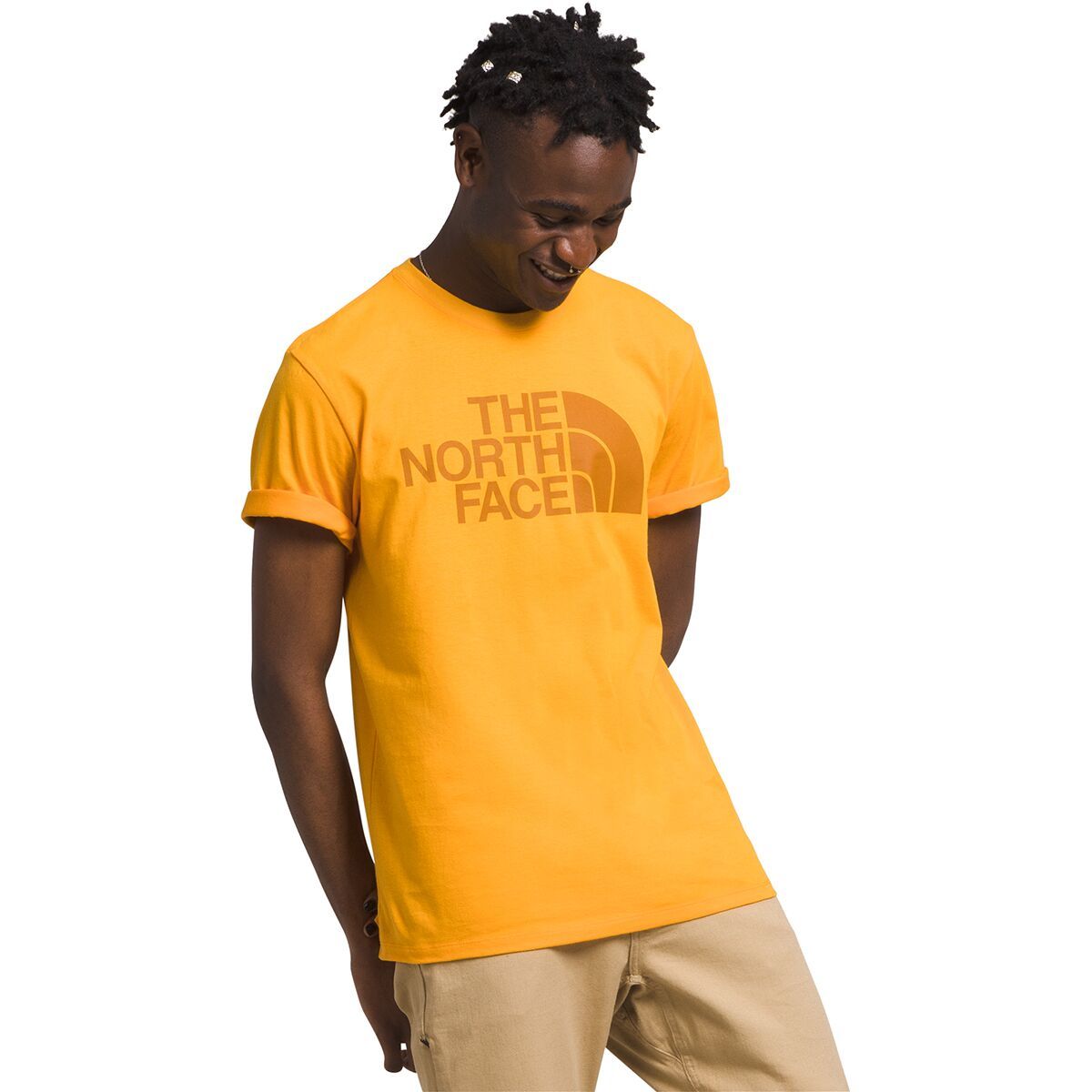 The North Face Half Dome Short-Sleeve T-Shirt - Men's Summit Gold/Summit Gold, 3XL