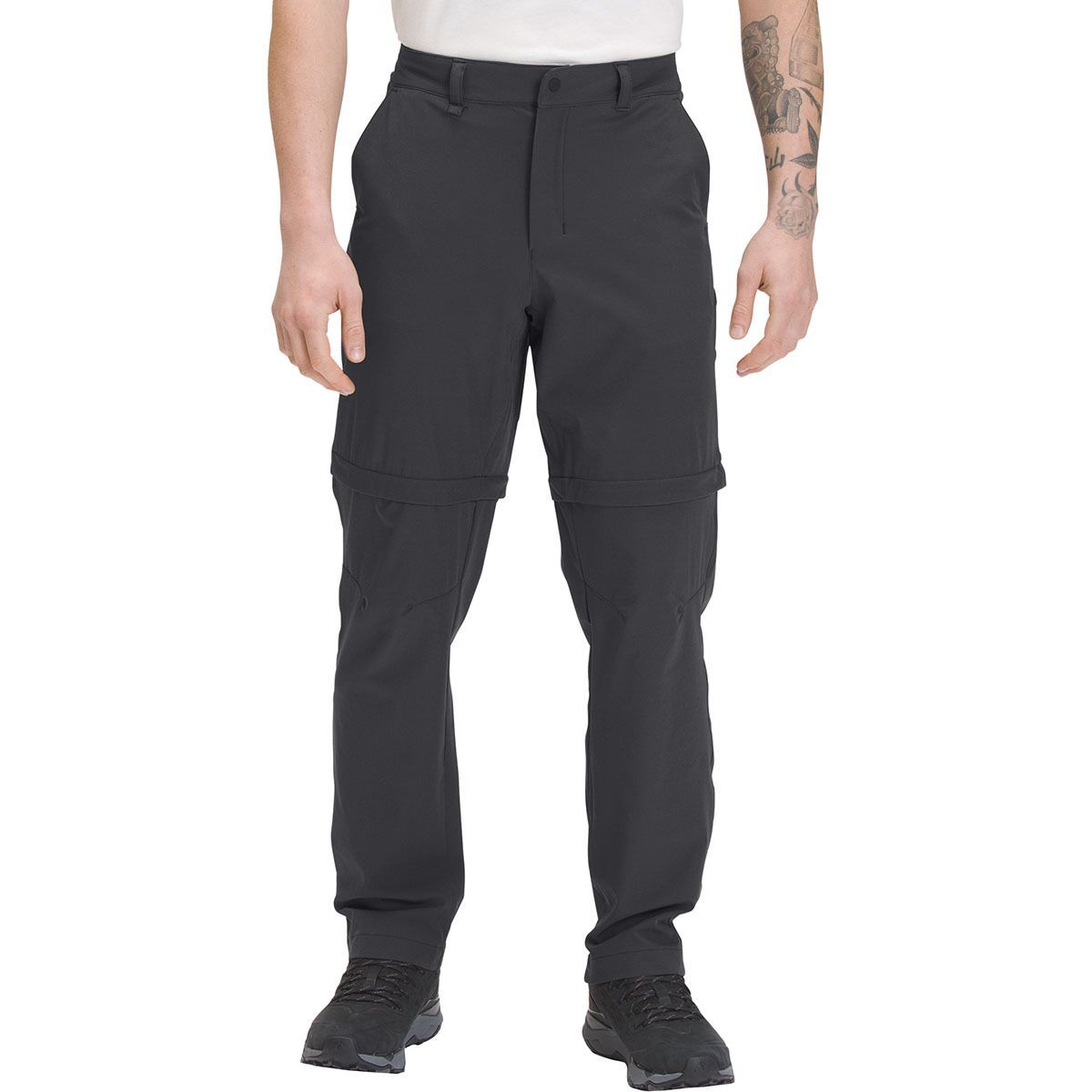 Image of The North Face Paramount Convertible Pant - Men's Asphalt Grey/NPF, 30/Reg