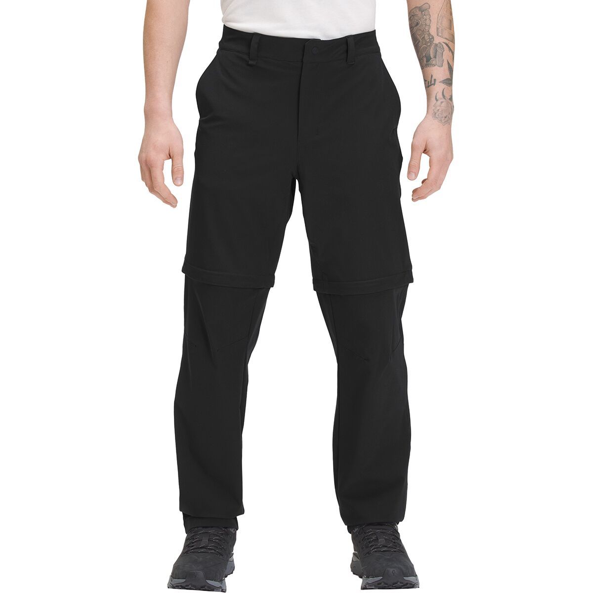 Image of The North Face Paramount Convertible Pant - Men's TNF Black/NPF, 38/Reg