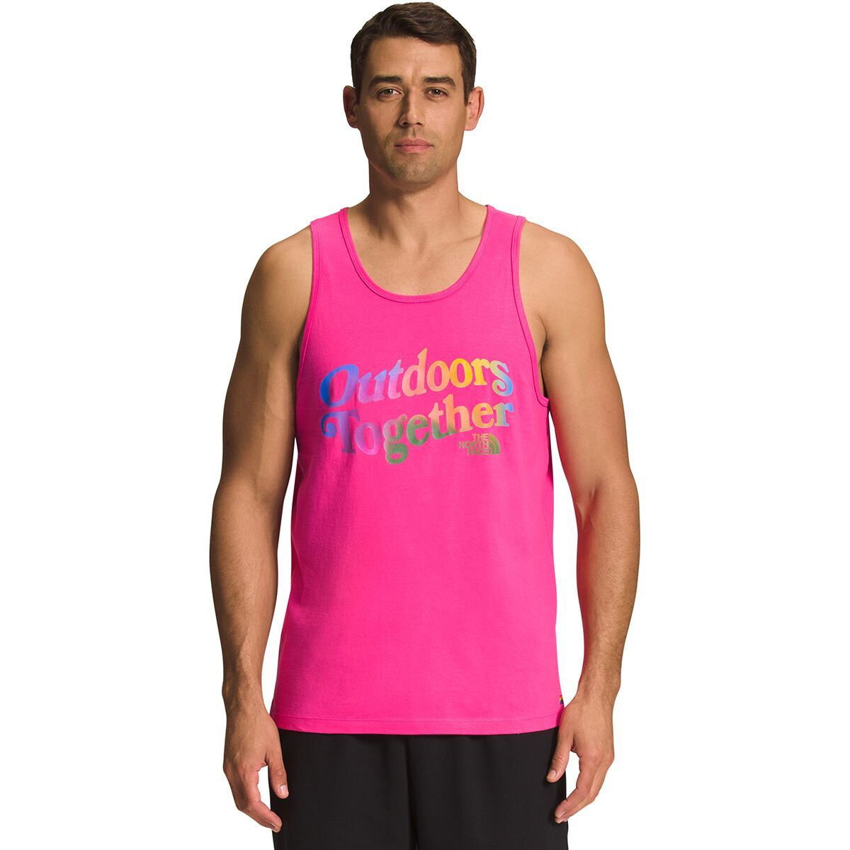 The North Face Pride Tank Top - Men's Pink Glo, XS