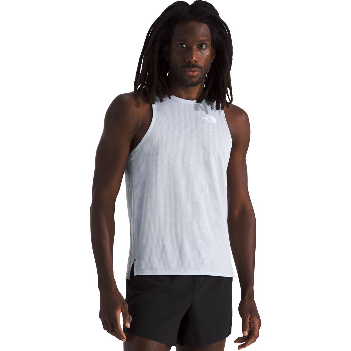 Image of The North Face Summit High Trail Run Tank Top - Men's Mystic Haze, XL