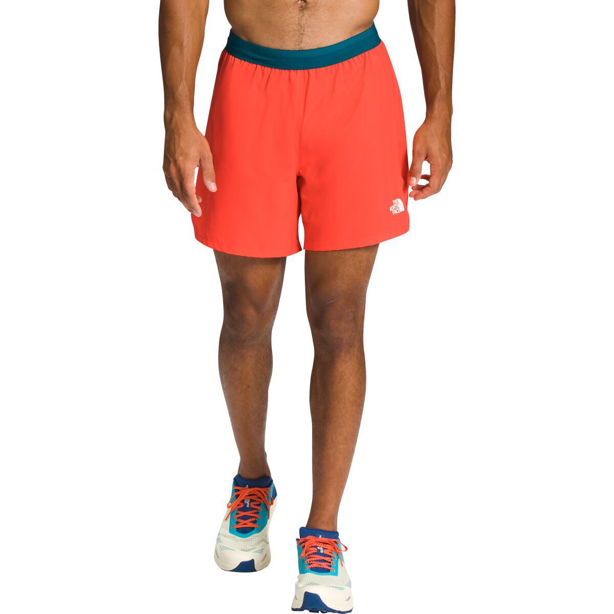 The North Face Sunriser 2-in-1 Short - Men's Retro Orange/Blue Coral, M/Reg