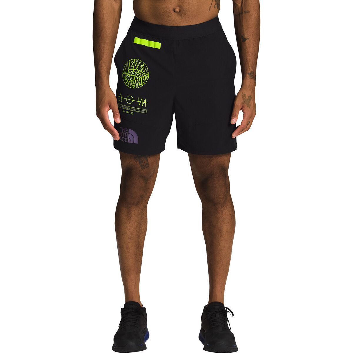 The North Face Trailwear OKT Trail Short - Men's TNF Black, L/Reg