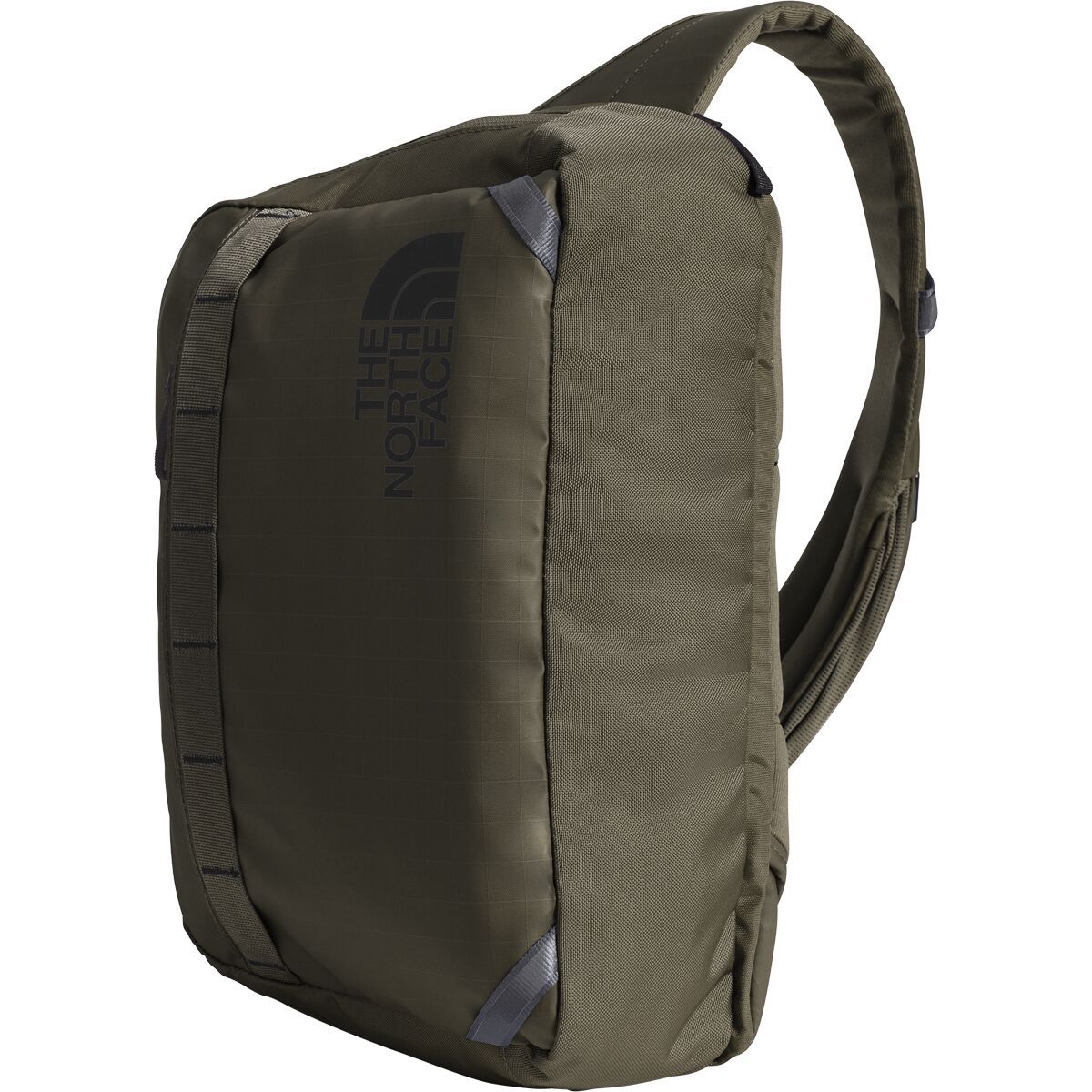 Image of The North Face Base Camp Voyager Sling Bag New Taupe Green/TNF Black-NPF, One Size