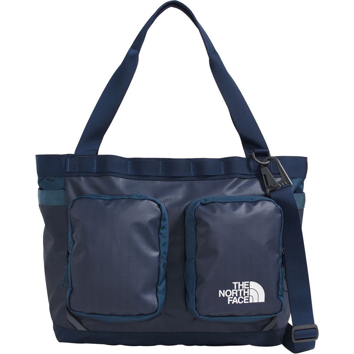 Image of The North Face Base Camp Voyager Tote Shady Blue/Summit Navy, One Size