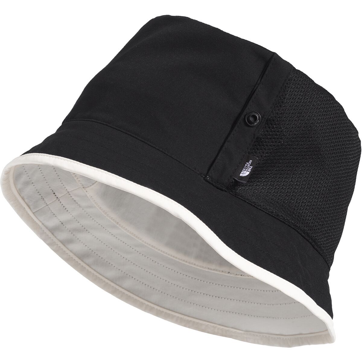 Image of The North Face Class V Reversible Bucket Hat TNF Black/Gardenia White, S/M