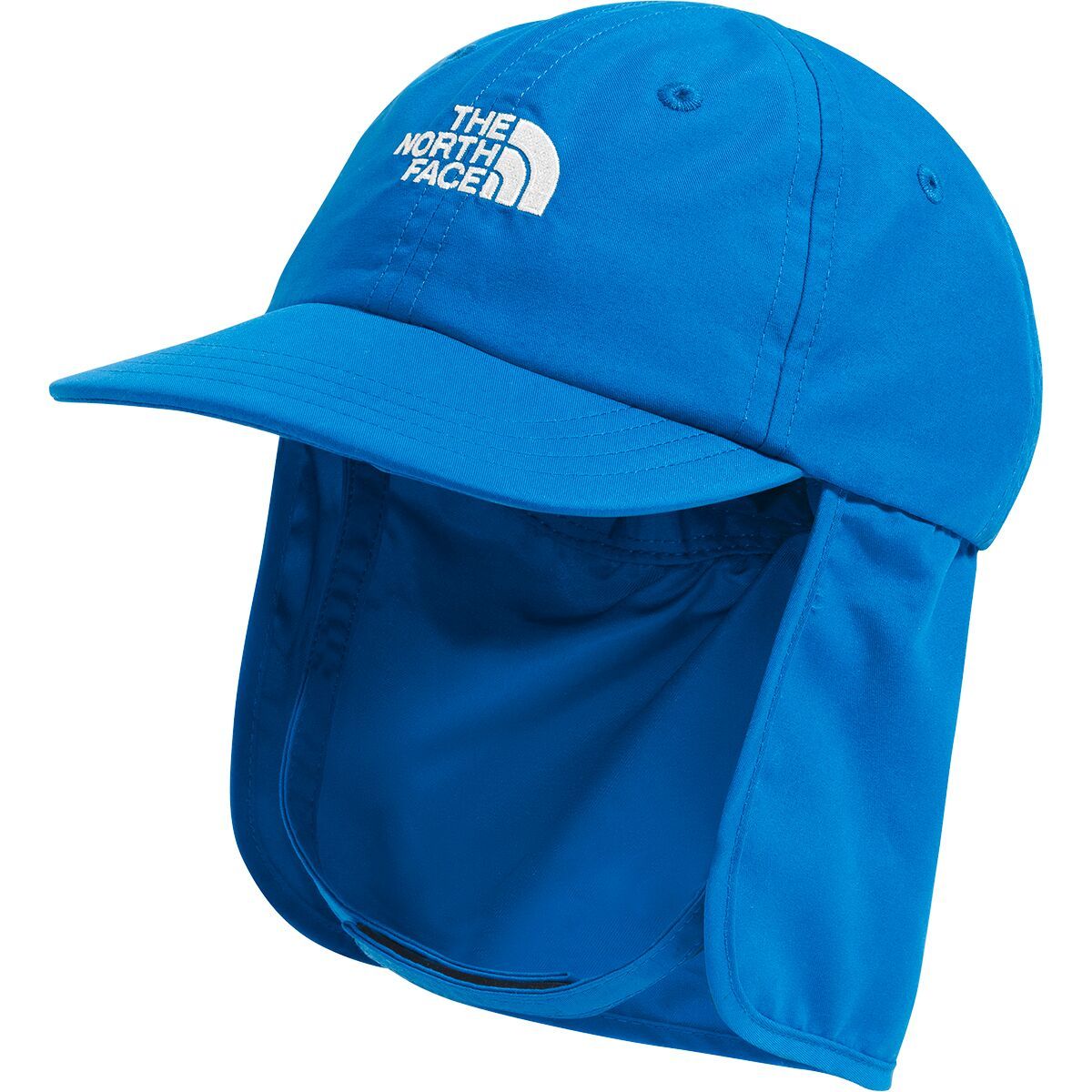 Image of The North Face Class V Sun Buster Hat - Infants' Hero Blue, 0-6M