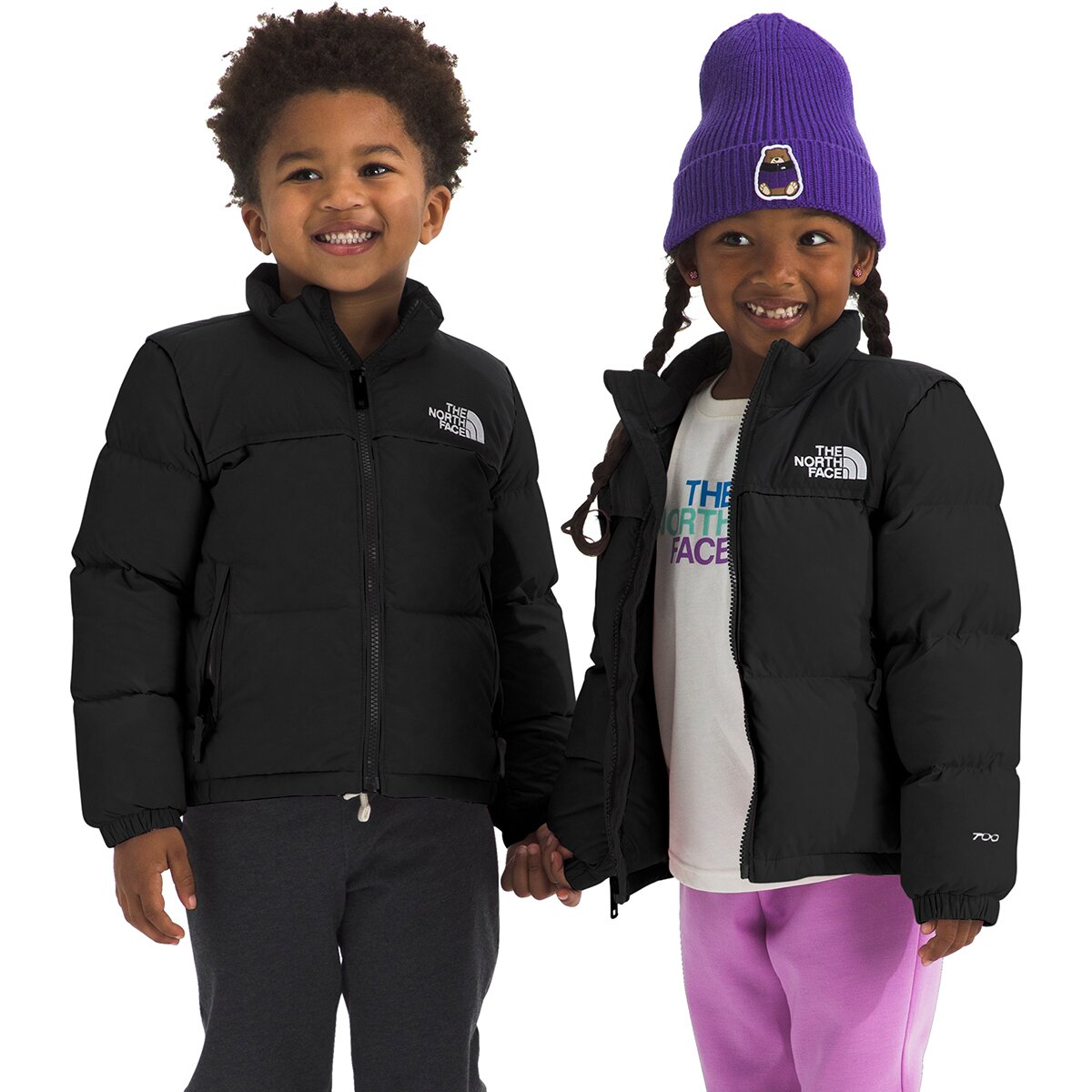 Image of The North Face 1996 Retro Nuptse Jacket - Toddlers' TNF Black/Recycled Down, 2T